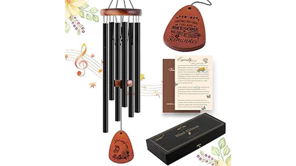 decorative butterfly wind chimes
