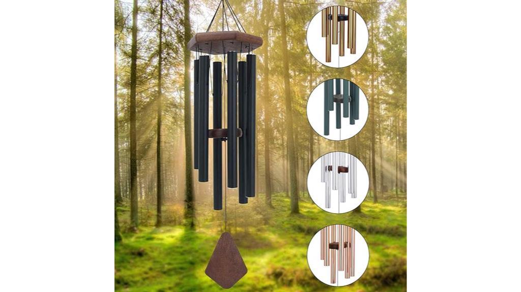melodious outdoor wind chimes