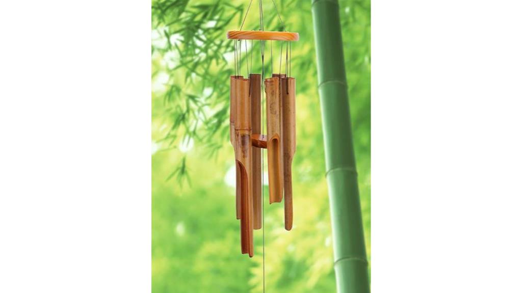outdoor home bamboo chimes