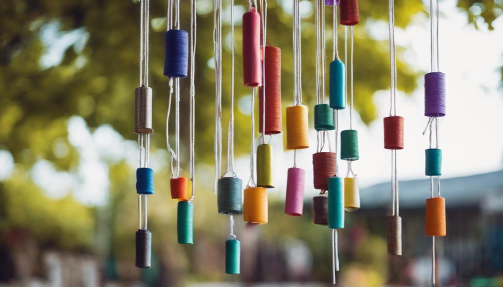 selecting wind chime cord