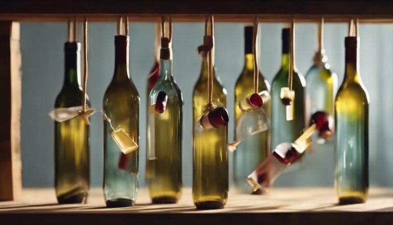 Make Melodic Wind Chimes With Wine Bottles